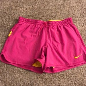 Nike shorts with spandex